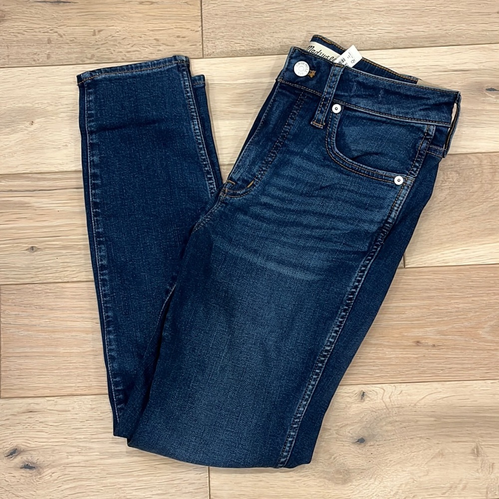 NWT Madewell Curvy High-Rise Skinny - Size 26 Petite